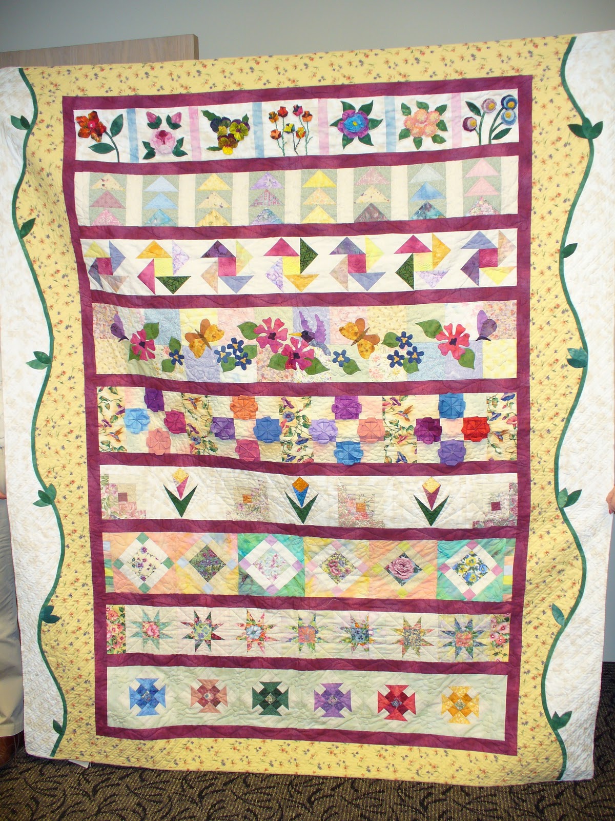 Passions Family and Quilting Strip Quilts