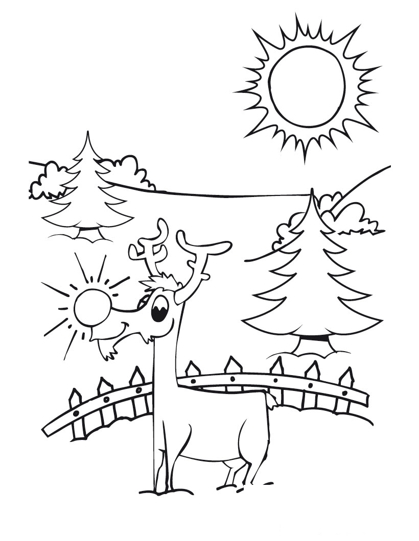 Cute Christmas Coloring Pages | Team colors