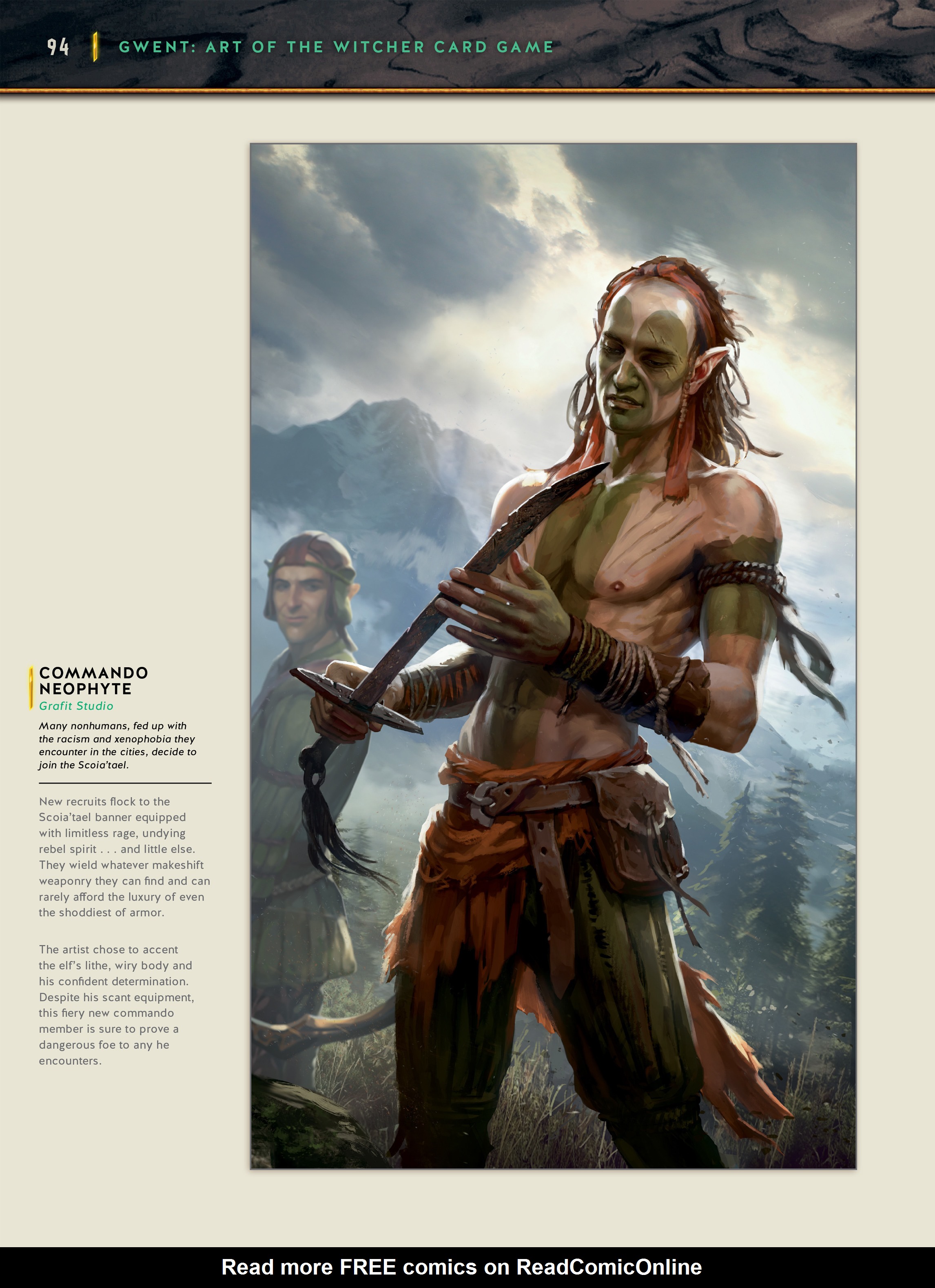 Read online Gwent: Art of the Witcher Card Game comic -  Issue # TPB (Part 1) - 83