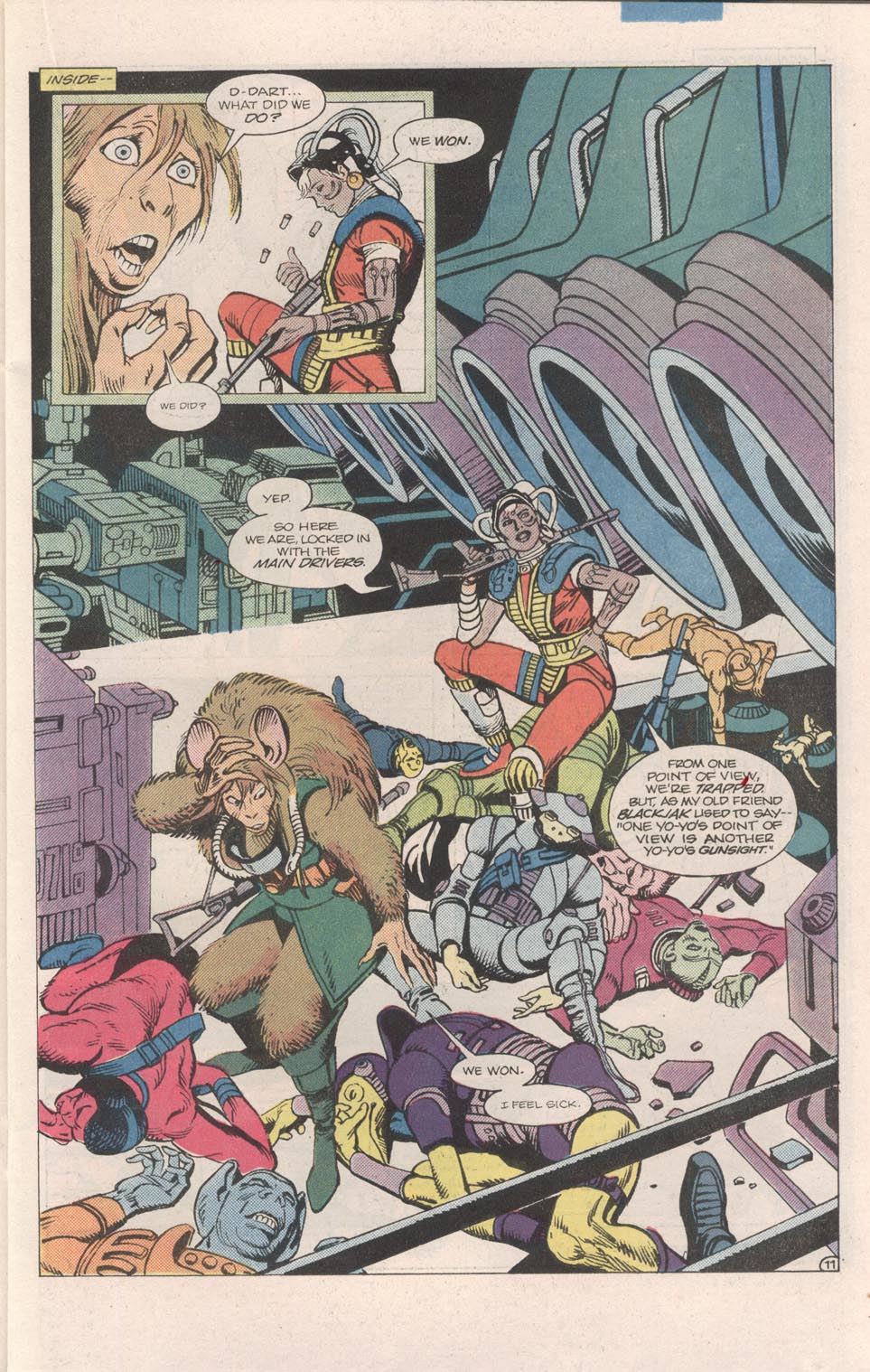 Read online Atari Force (1984) comic -  Issue #7 - 12