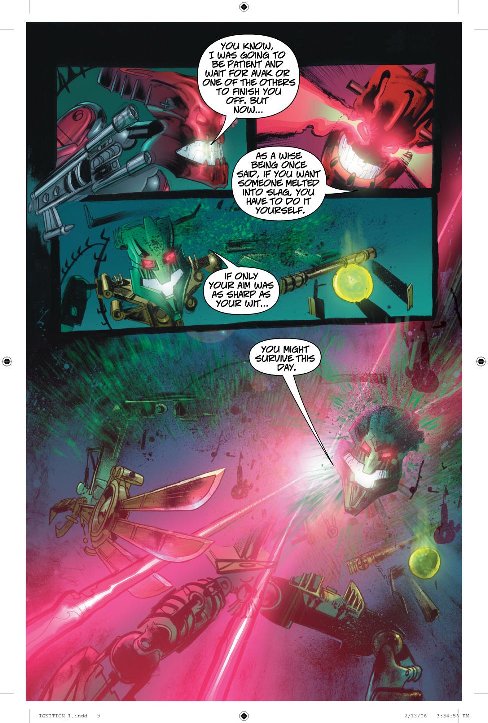 Read online Bionicle: Ignition comic -  Issue #1 - 8