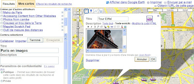google maps cartes collaboratives