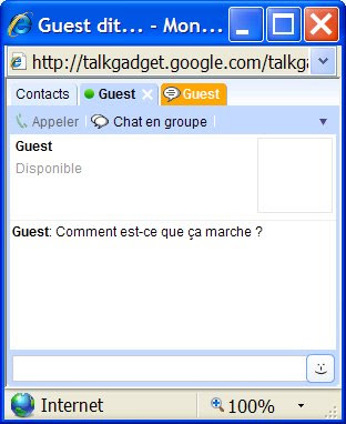 googletalk chatback