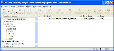 gmail imap settings thunderbird