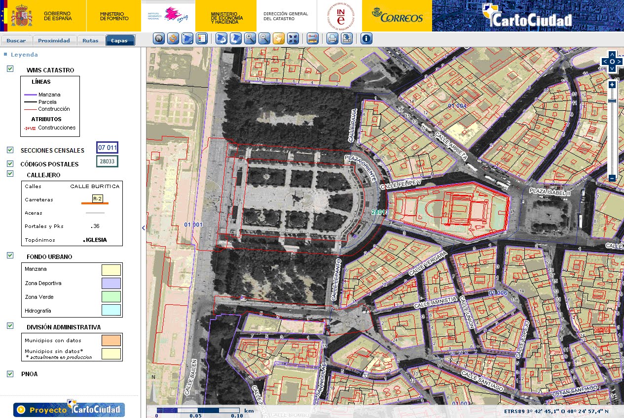 Blog IDEE: Novedades en los visualizadores de CartoCiudad