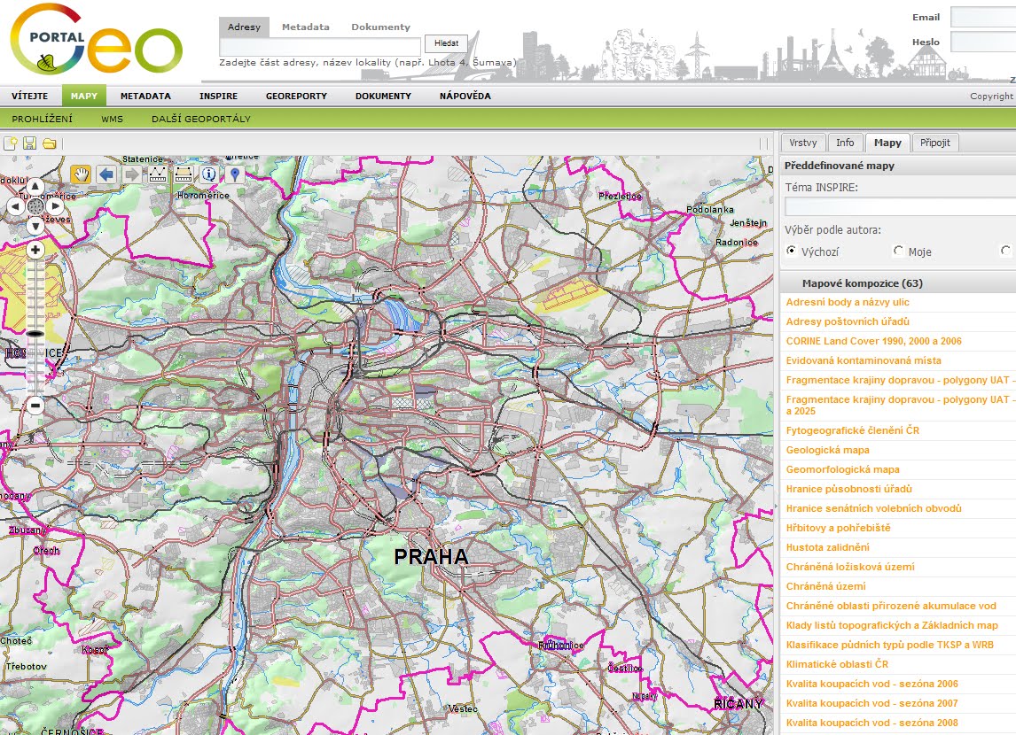 Blog IDEE: INSPIRE en la República Checa