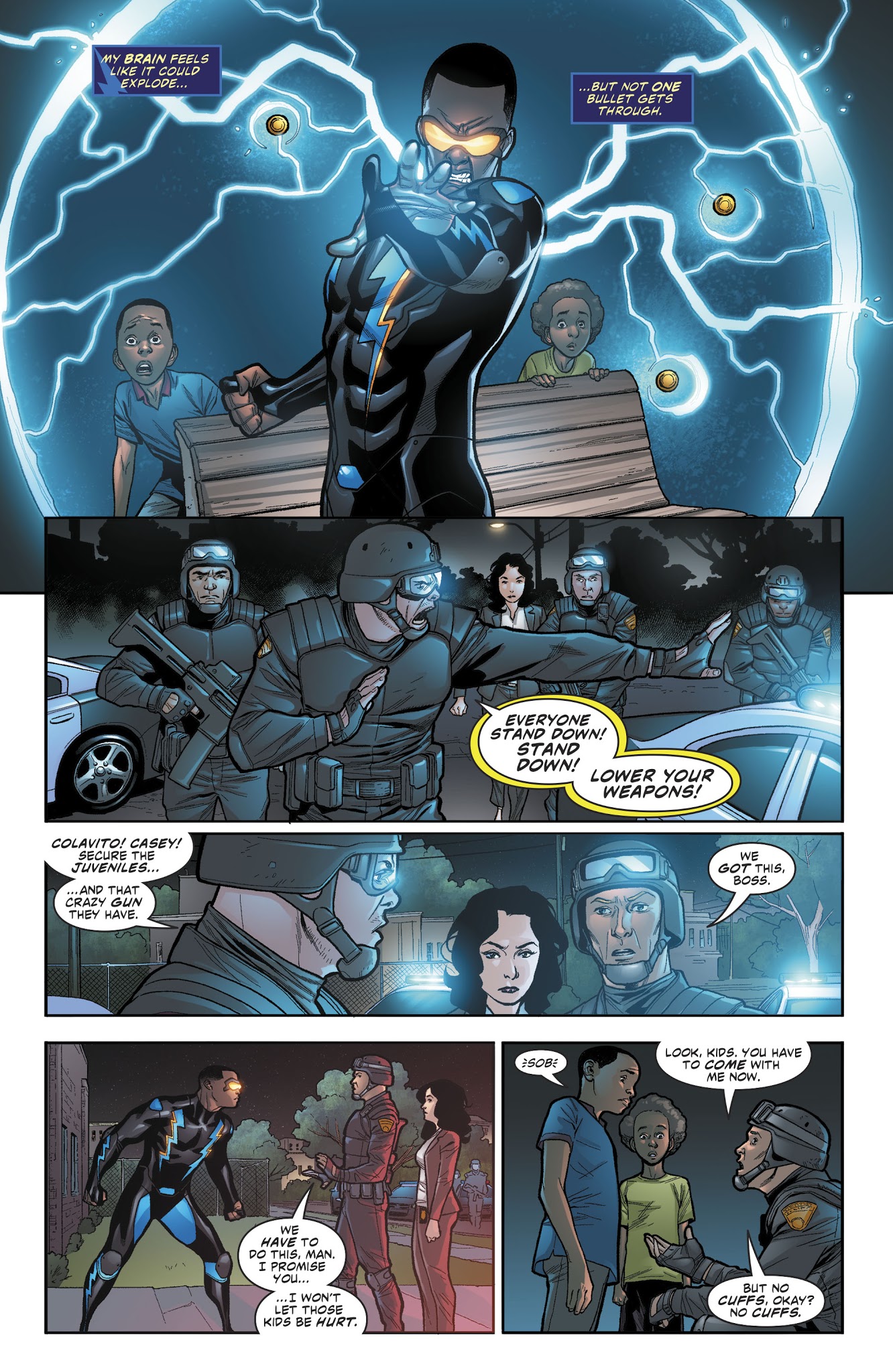 Read online Black Lightning: Cold Dead Hands comic -  Issue #3 - 20