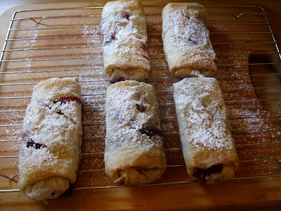 Sage Trifle: Fresh Cherry Strudel with Phyllo