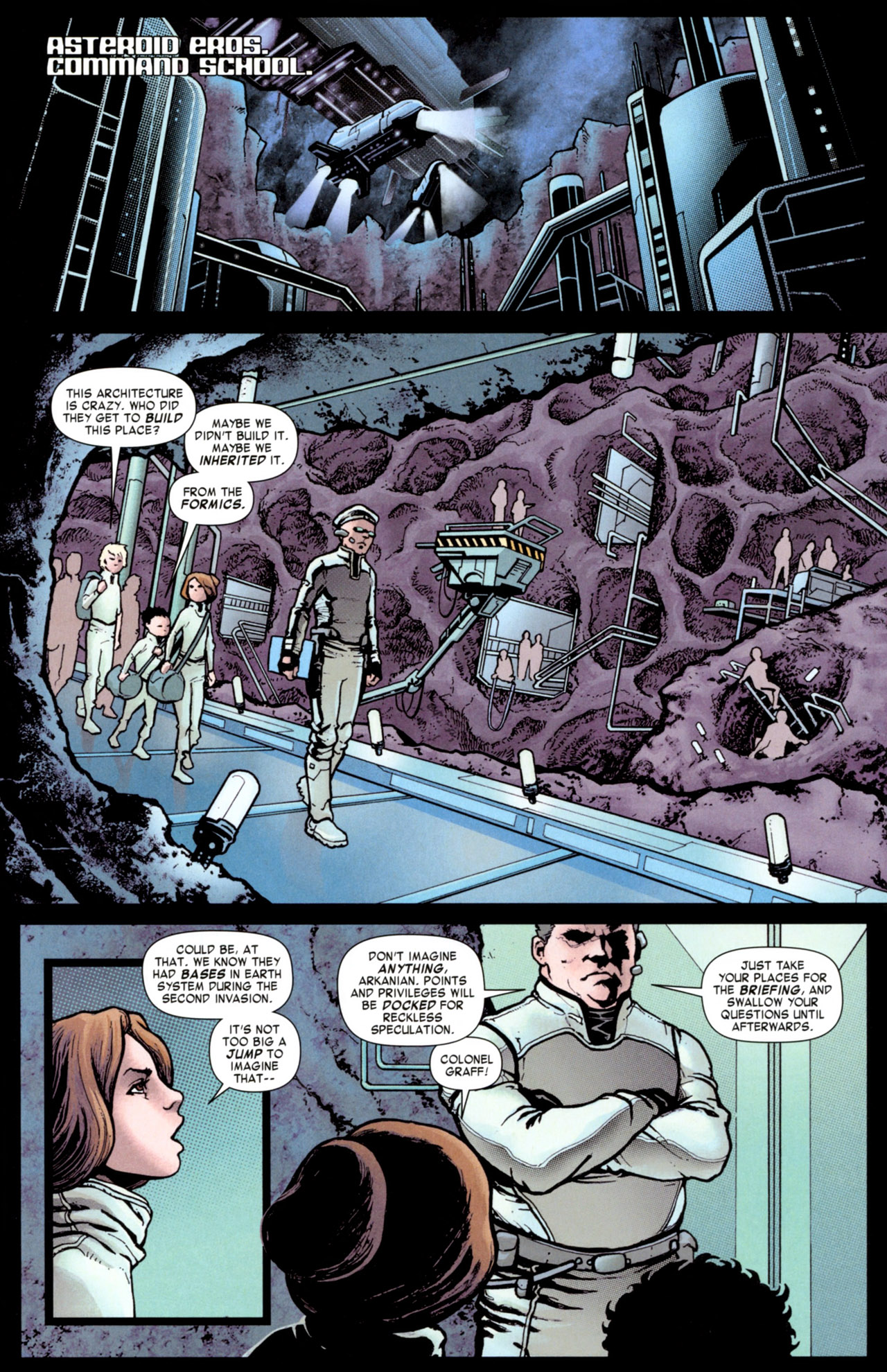 Read online Ender's Shadow: Command School comic -  Issue #4 - 19