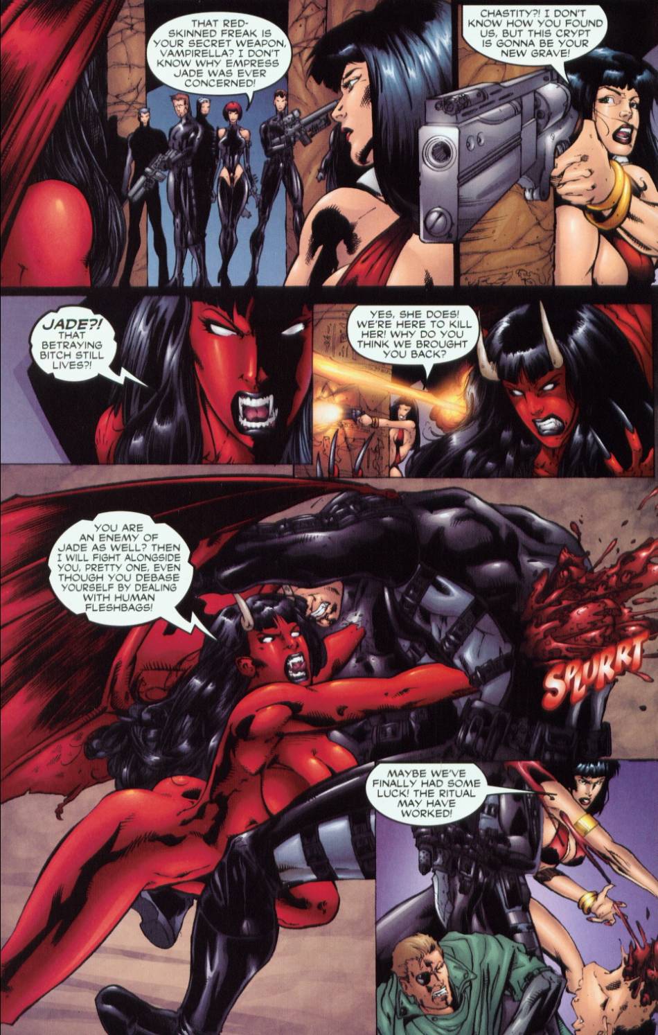 Read online Purgatori vs. Vampirella comic -  Issue # Full - 12