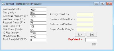 PROGRAMA PARA CALCULAR LAS PRESIONES ESTATICAS DE FONDO EN POZOS DE GAS NATURAL