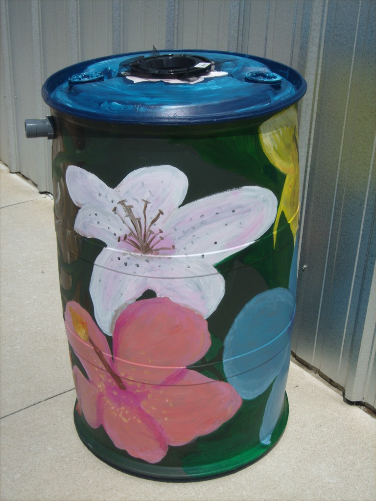 Missouri Clean Water AmeriCorps Blog Another Rain Barrel Art Event!