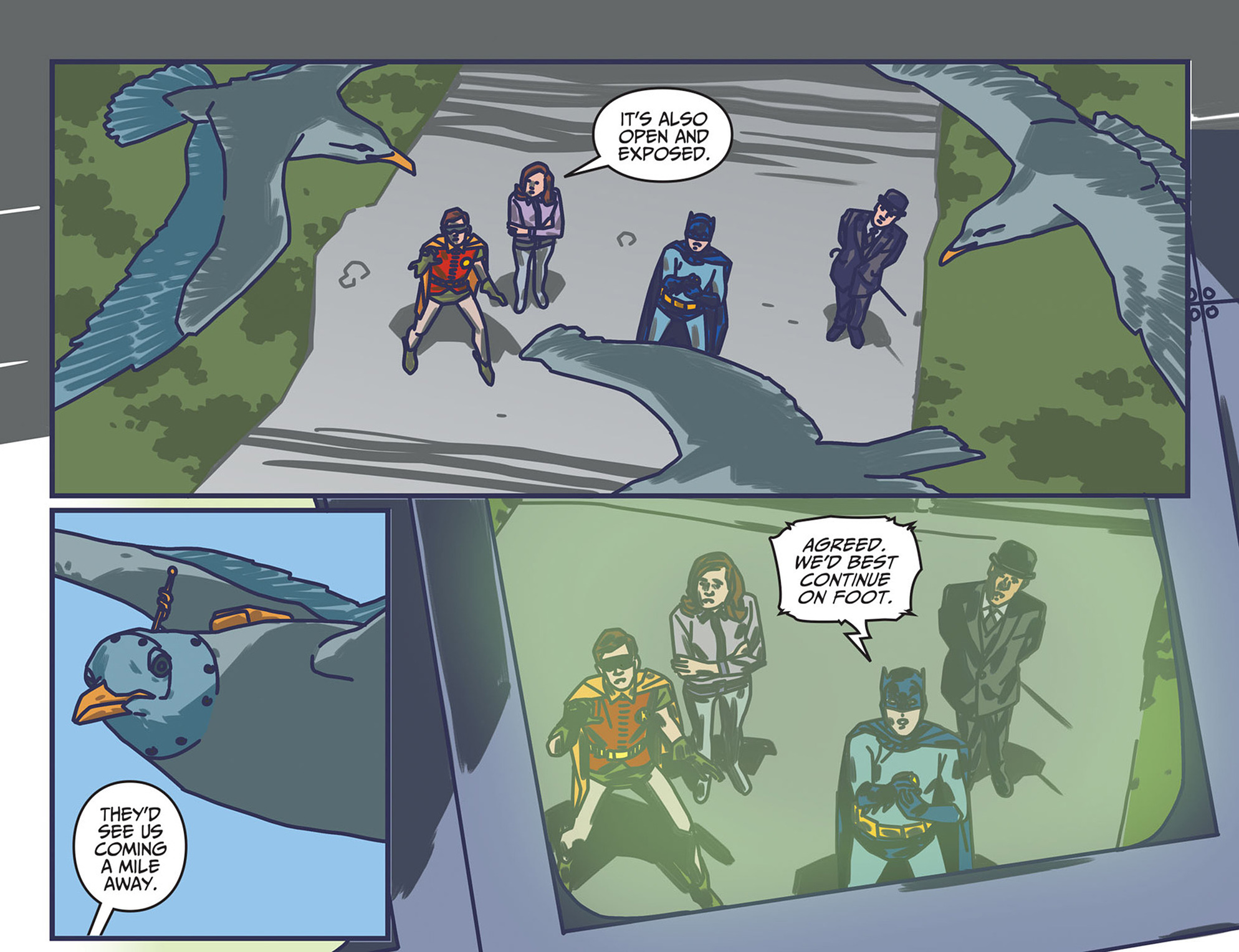 Read online Batman '66 Meets Steed and Mrs Peel comic -  Issue #6 - 8