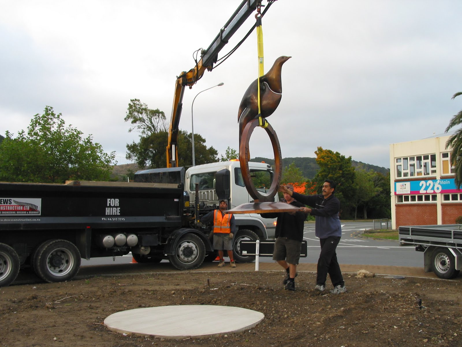 Page Blackie Gallery news Photographs of the fantastic new Paul Dibble