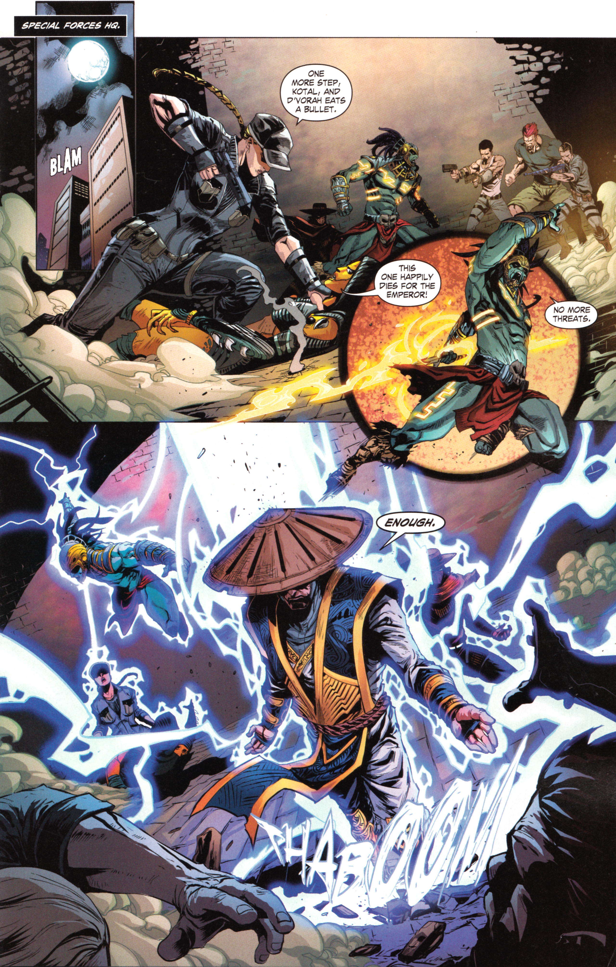 Read online Mortal Kombat X [II] comic -  Issue #2 - 17