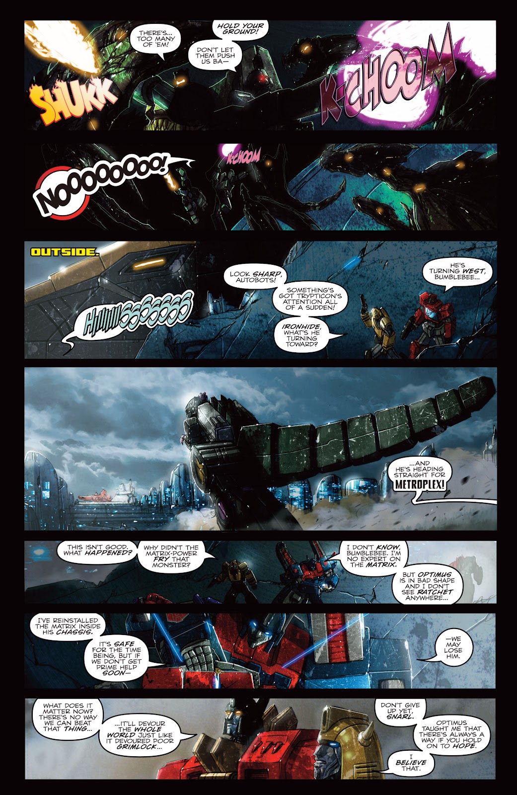 Transformers: Monstrosity [II] issue TPB - Page 107