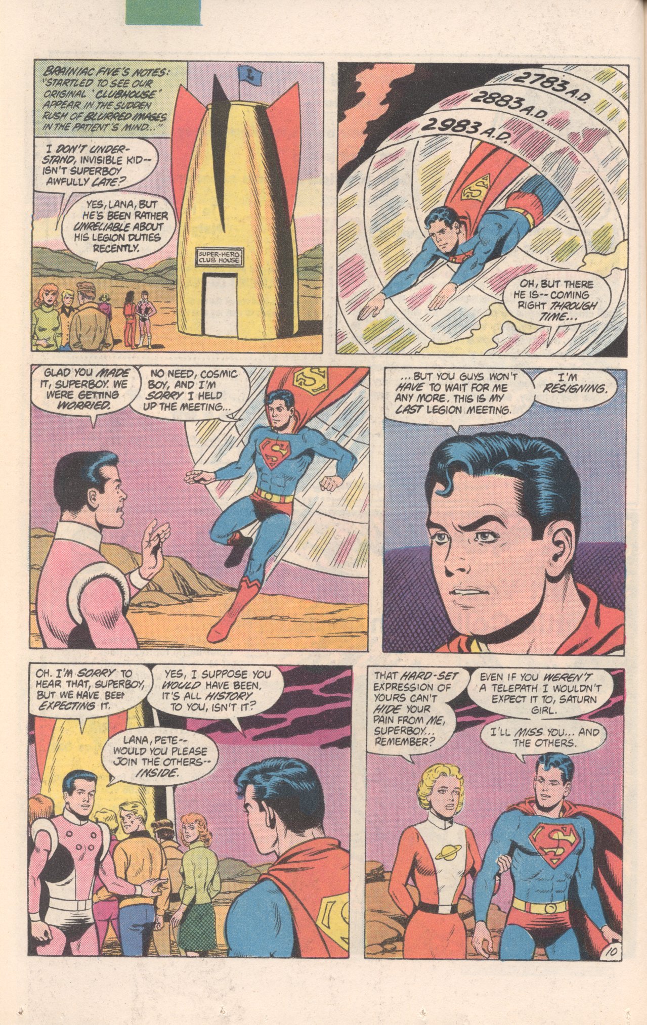 Read online Legion of Super-Heroes (1980) comic -  Issue #300 - 11