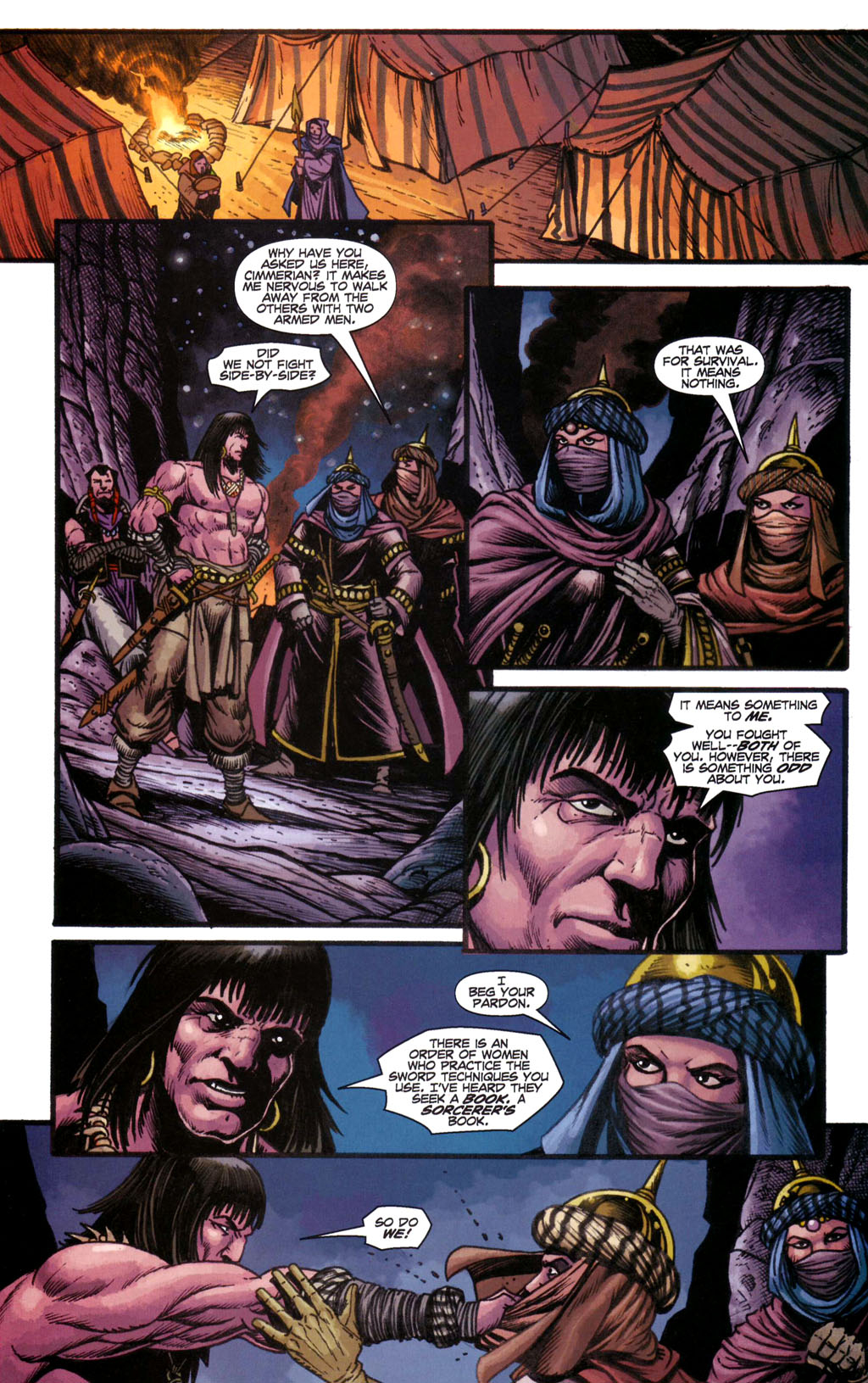 Read online Conan and the Songs of the Dead comic -  Issue #3 - 17