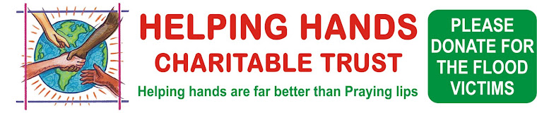 ~                           HELPING HANDS -  PLEASE DONATE FOR FLOOD VICTIMS