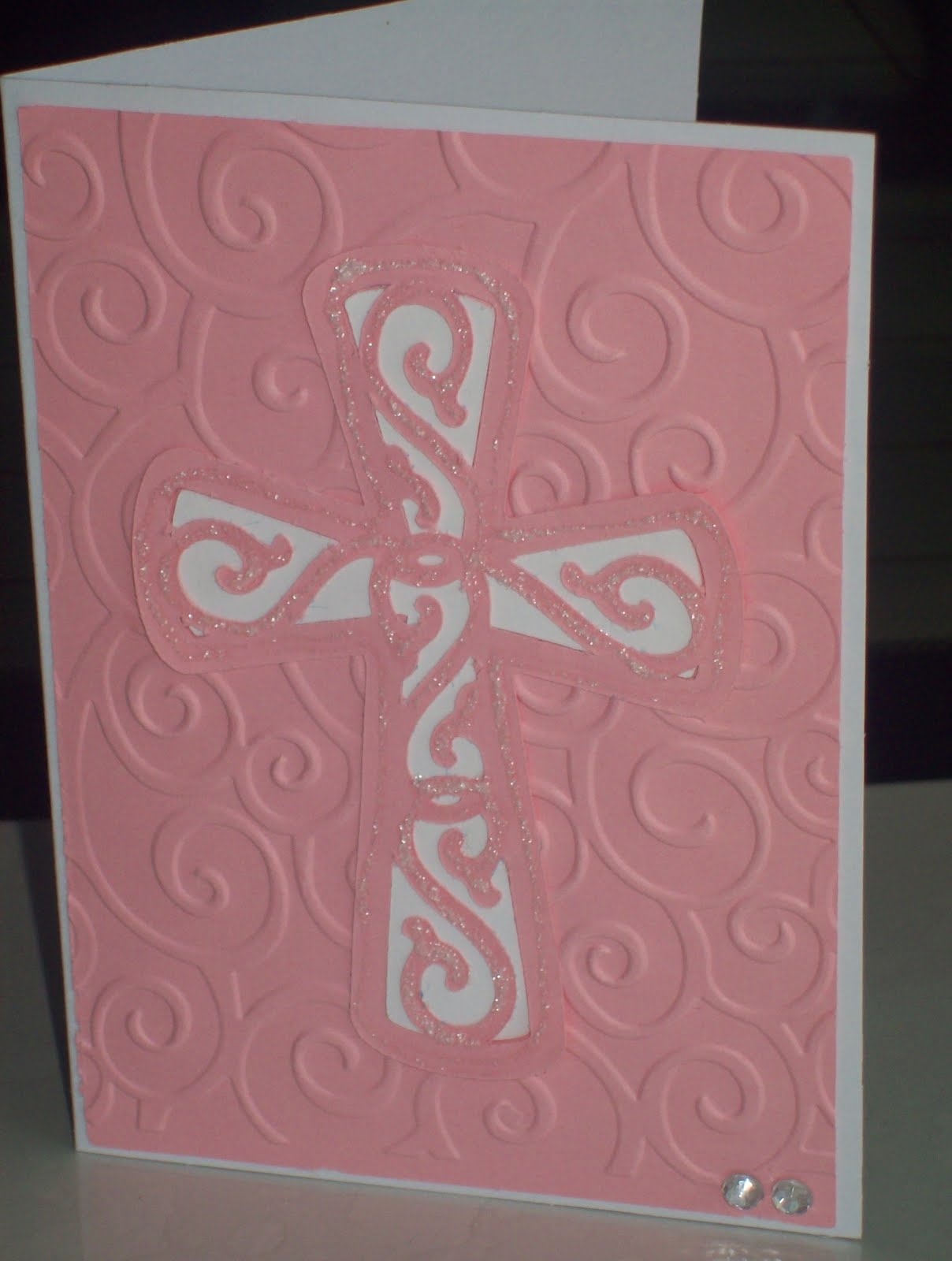 Creative Delights by Nicole: Baby Dedication Card