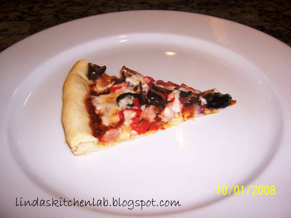 Linda's Kitchen Lab Thin Crust Pizza Dough