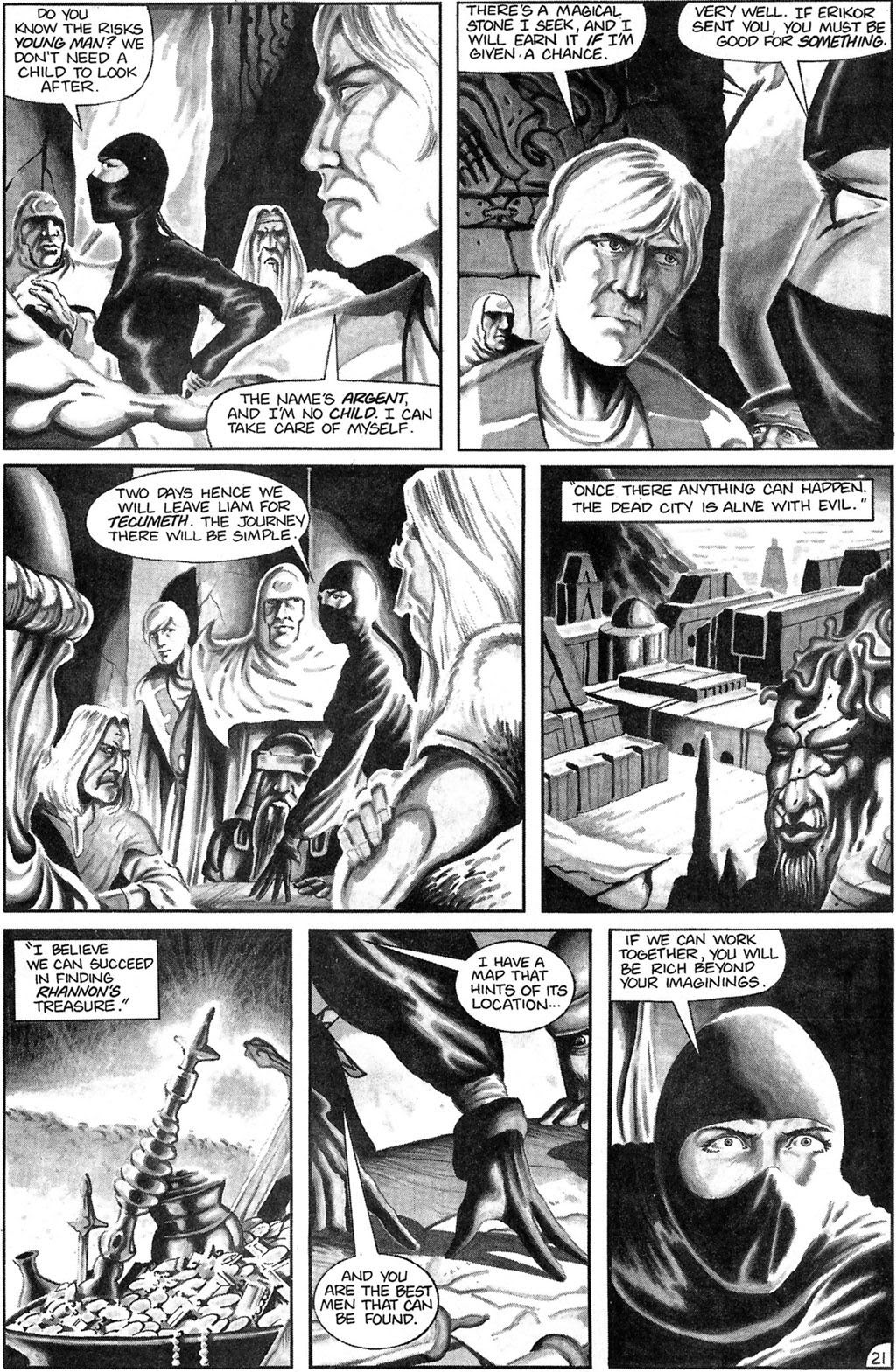 Read online Adventurers (1986) comic -  Issue #0 - 24