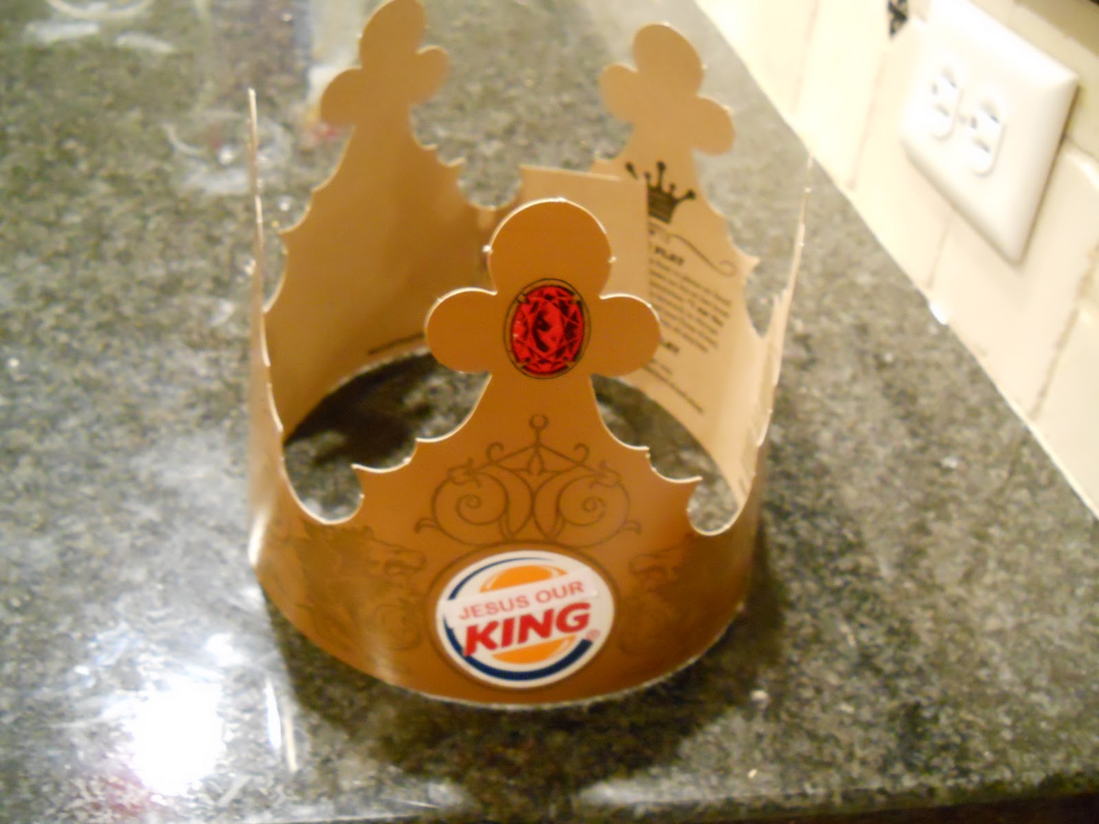 Burger King Paper Crown.