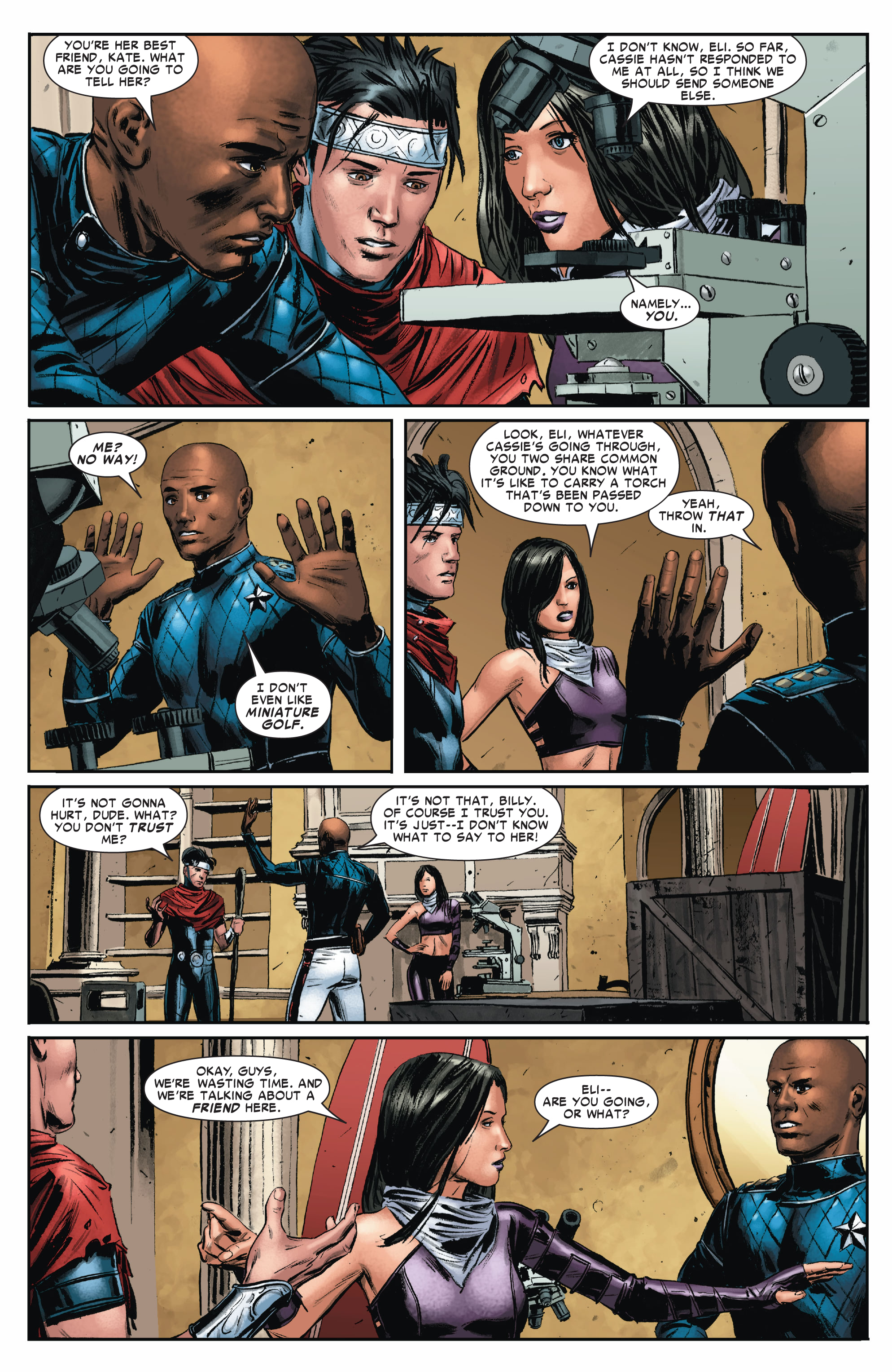 Read online Young Avengers by Heinberg & Cheung Omnibus comic -  Issue # TPB (Part 5) - 100