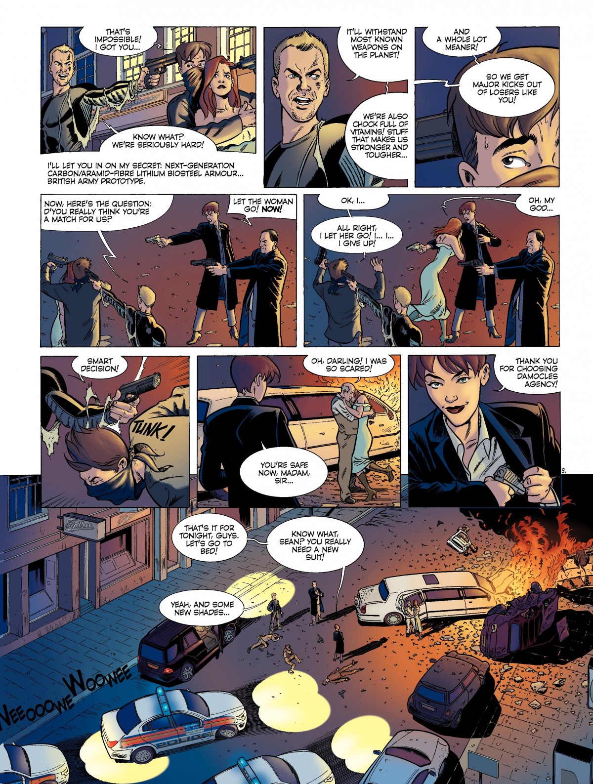 Read online Damocles comic -  Issue #1 - 11