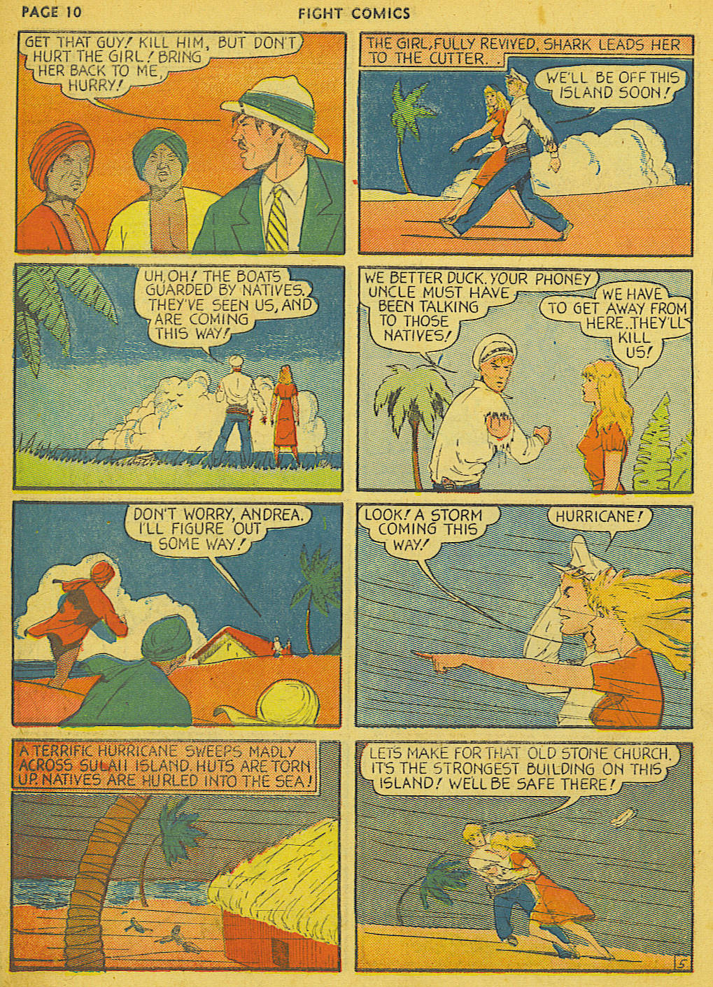 Read online Fight Comics comic -  Issue #6 - 12