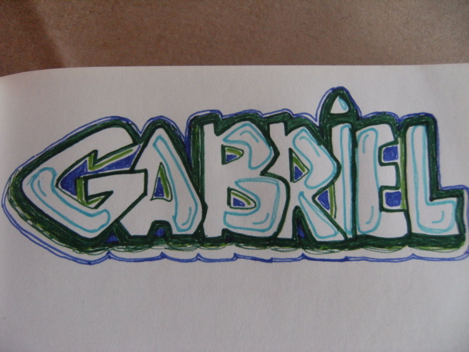 Граффити Gabriel dias