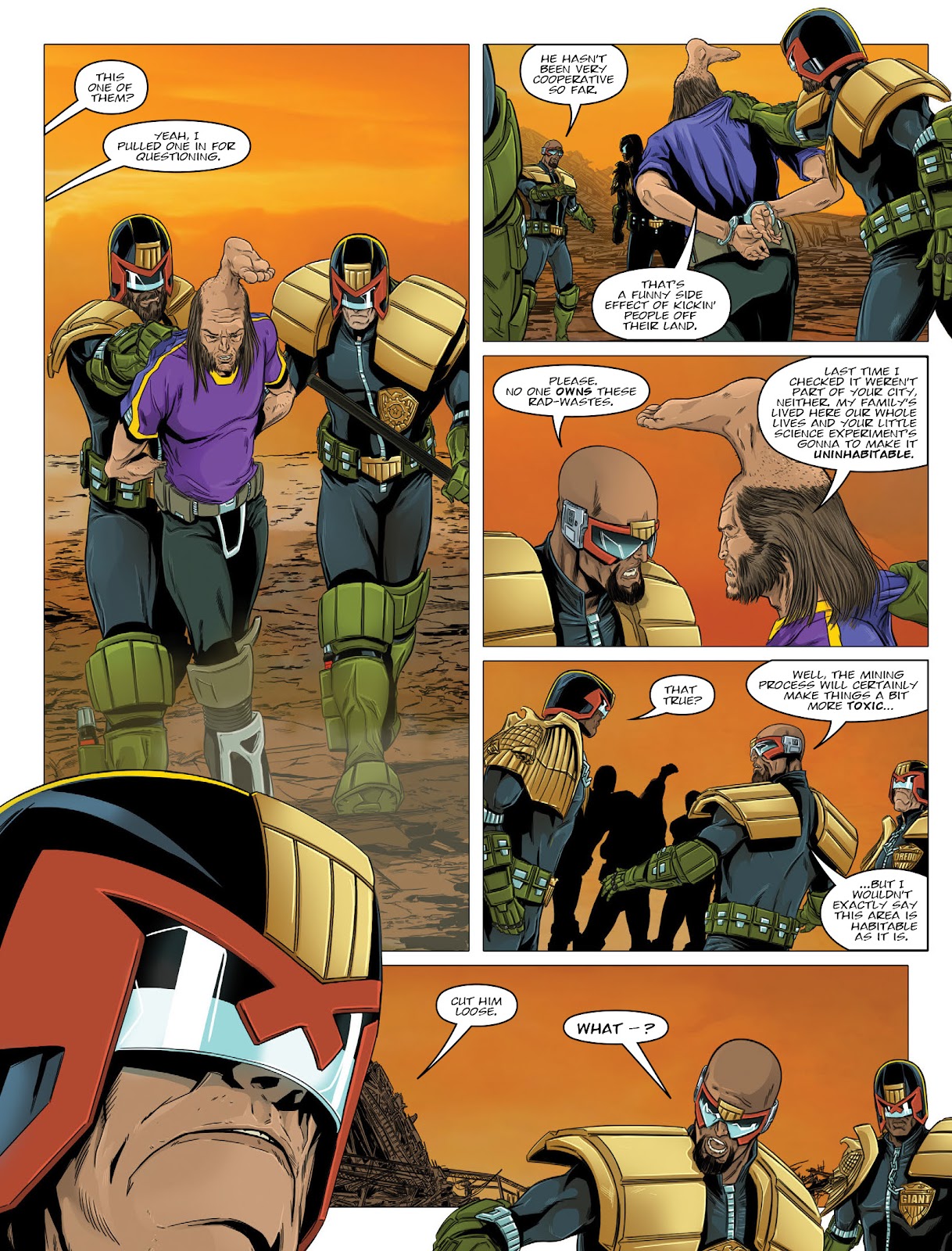 Judge Dredd Megazine (Vol. 5) issue 422 - Page 7