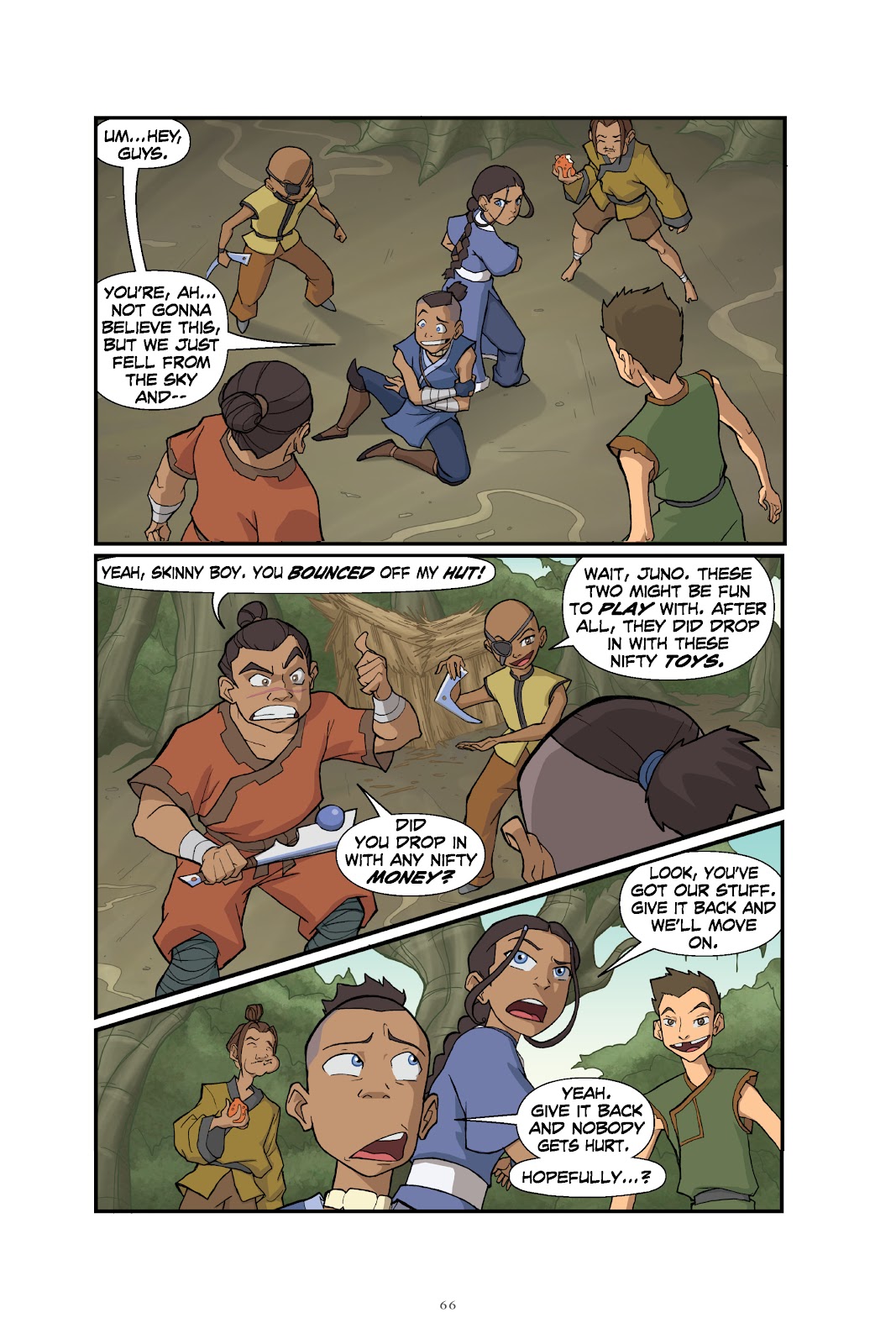 Nickelodeon Avatar: The Last Airbender–The Lost Adventures & Team Avatar Tales Library Edition issue TPB (Part 1) - Page 67