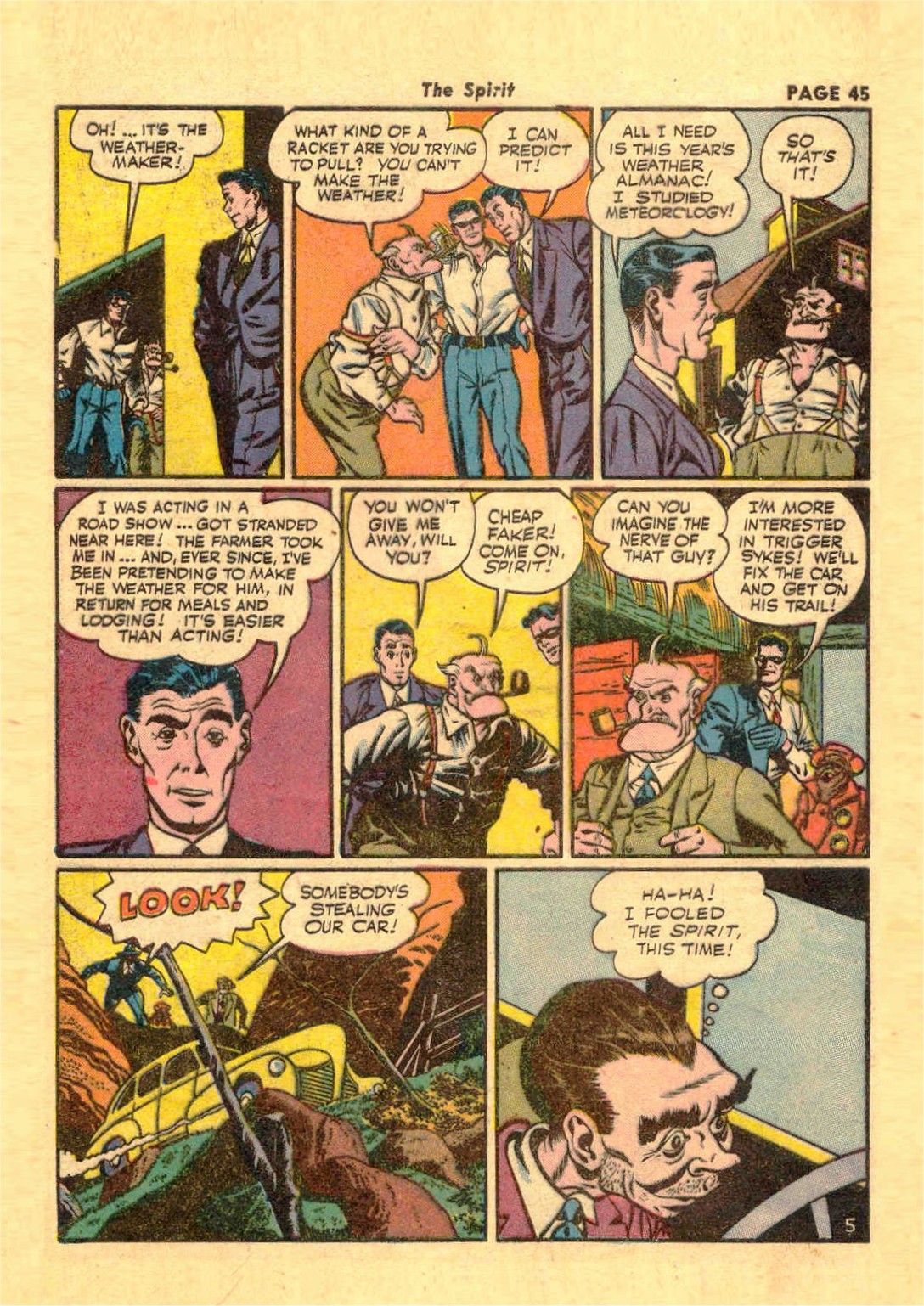 Read online The Spirit (1944) comic -  Issue #3 - 47