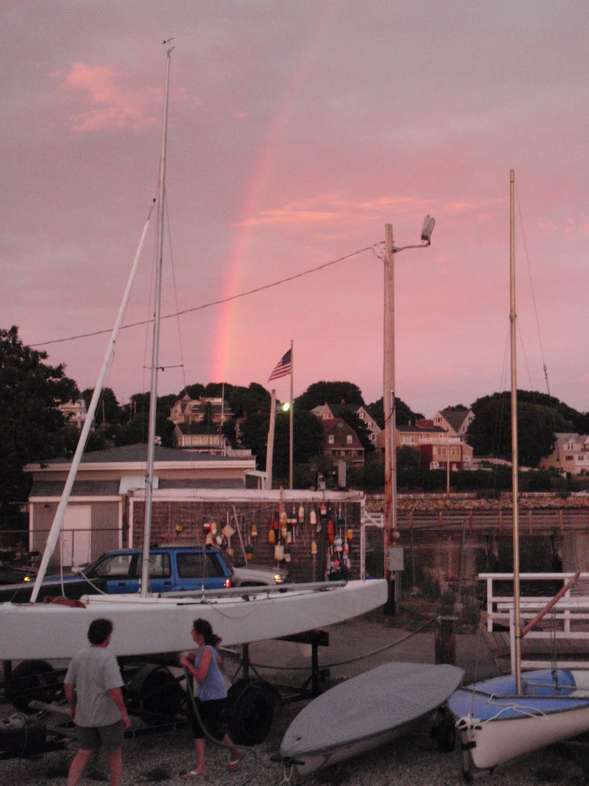 Yacht Kerry Deare of Barnegat Hull YC MA Sun 04 Jul Independence
