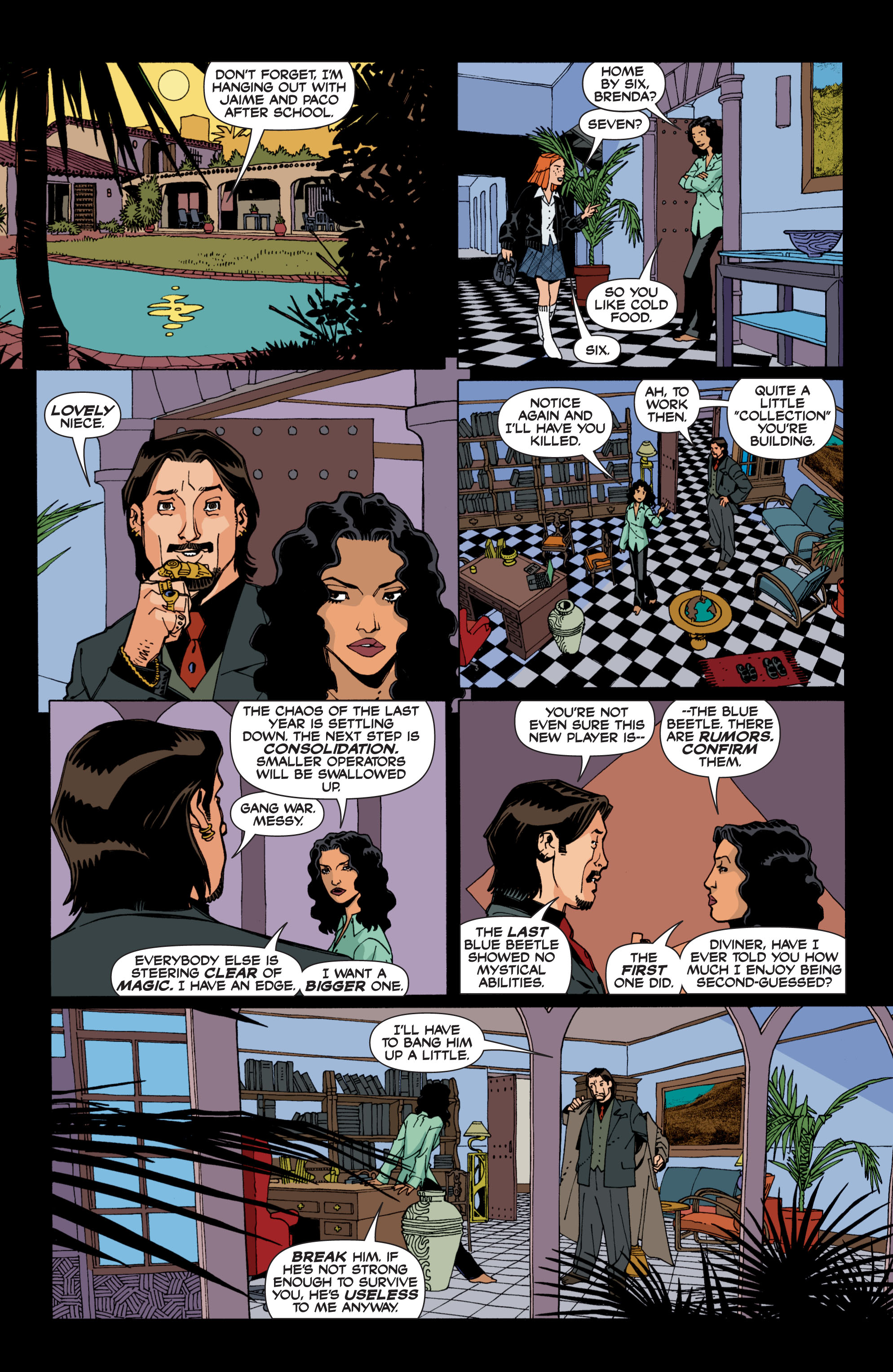 Read online Blue Beetle (2006) comic -  Issue #4 - 8