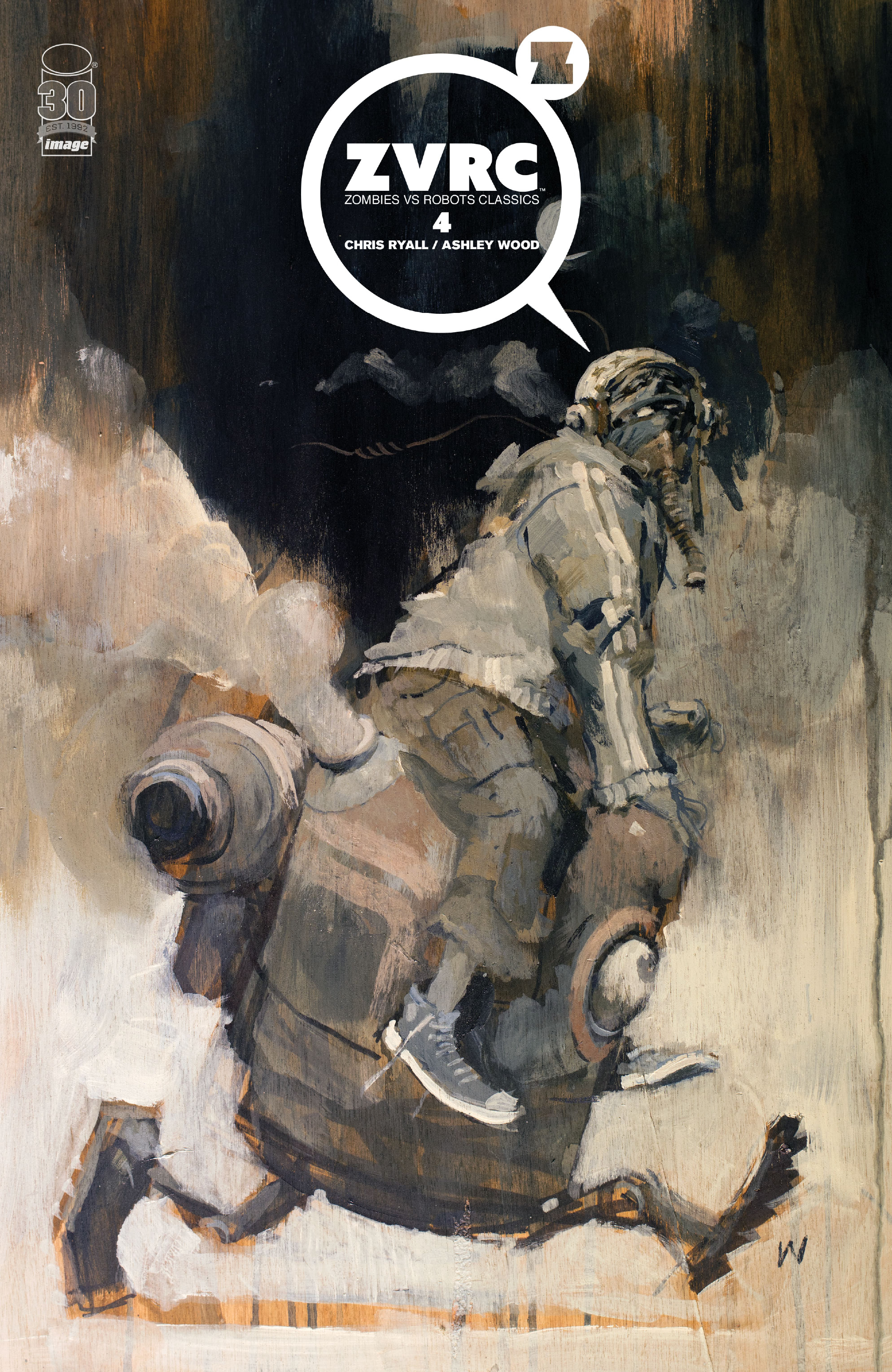 Read online ZVRC: Zombies Vs. Robots Classic comic -  Issue #4 - 1