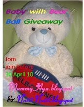 "BABY WITH BEAR/BALL GIVEAWAY"