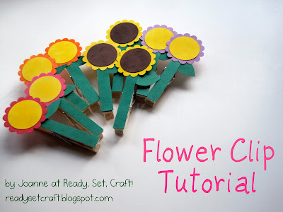 Flower Cup Tutorial – Guest Post by Joanne at Ready, Set, Craft!