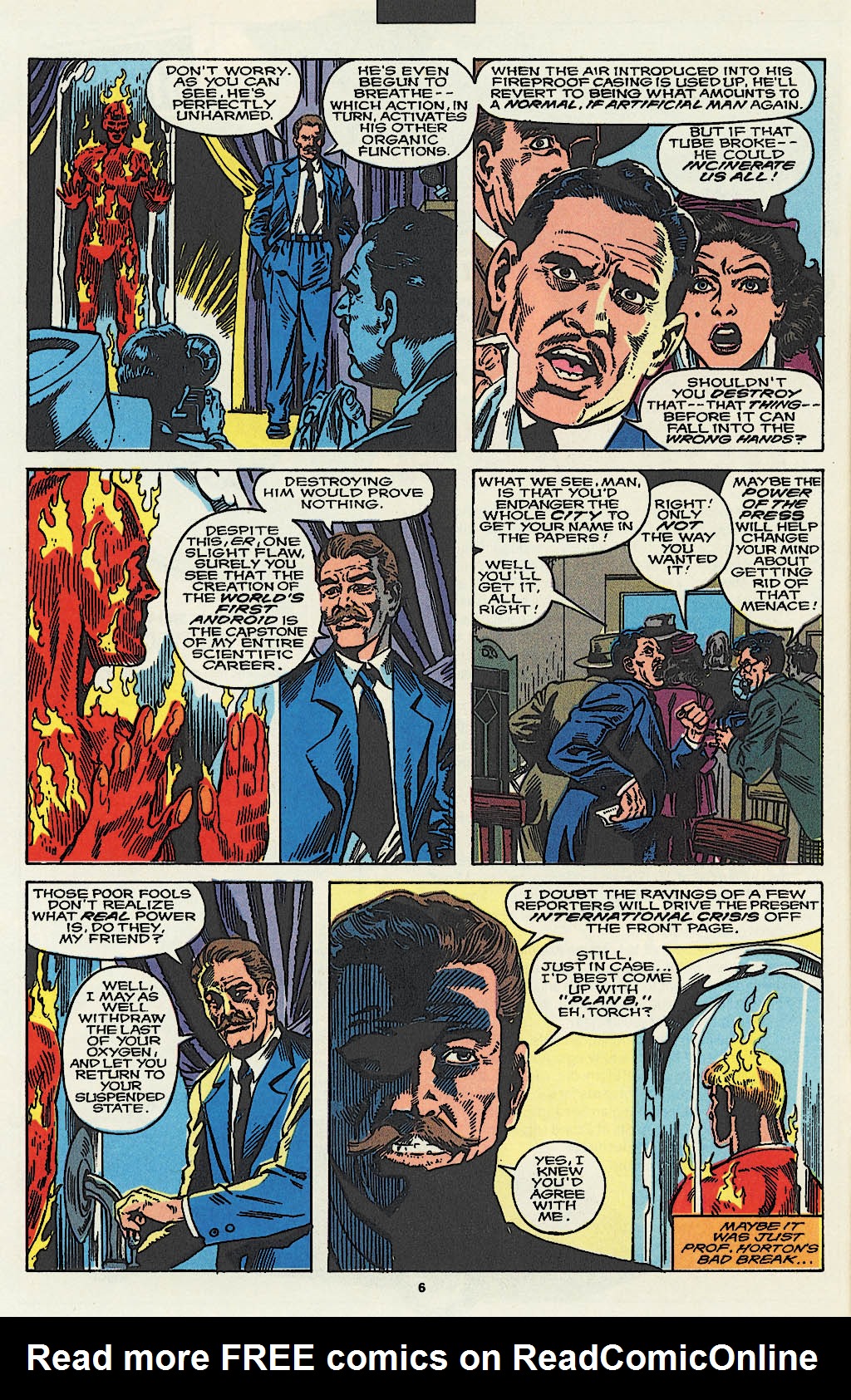 Read online The Saga of the Original Human Torch comic -  Issue #1 - 5