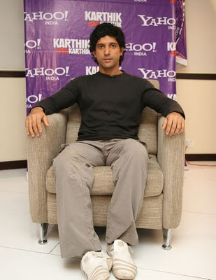 Farhan Akhtar at Yahoo KCK