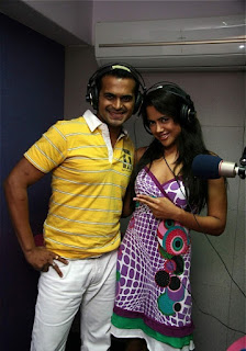 Sameera Reddy at Meow FM Station