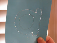 Homeschool Muse Mom: Montessori-Push Pin Activity