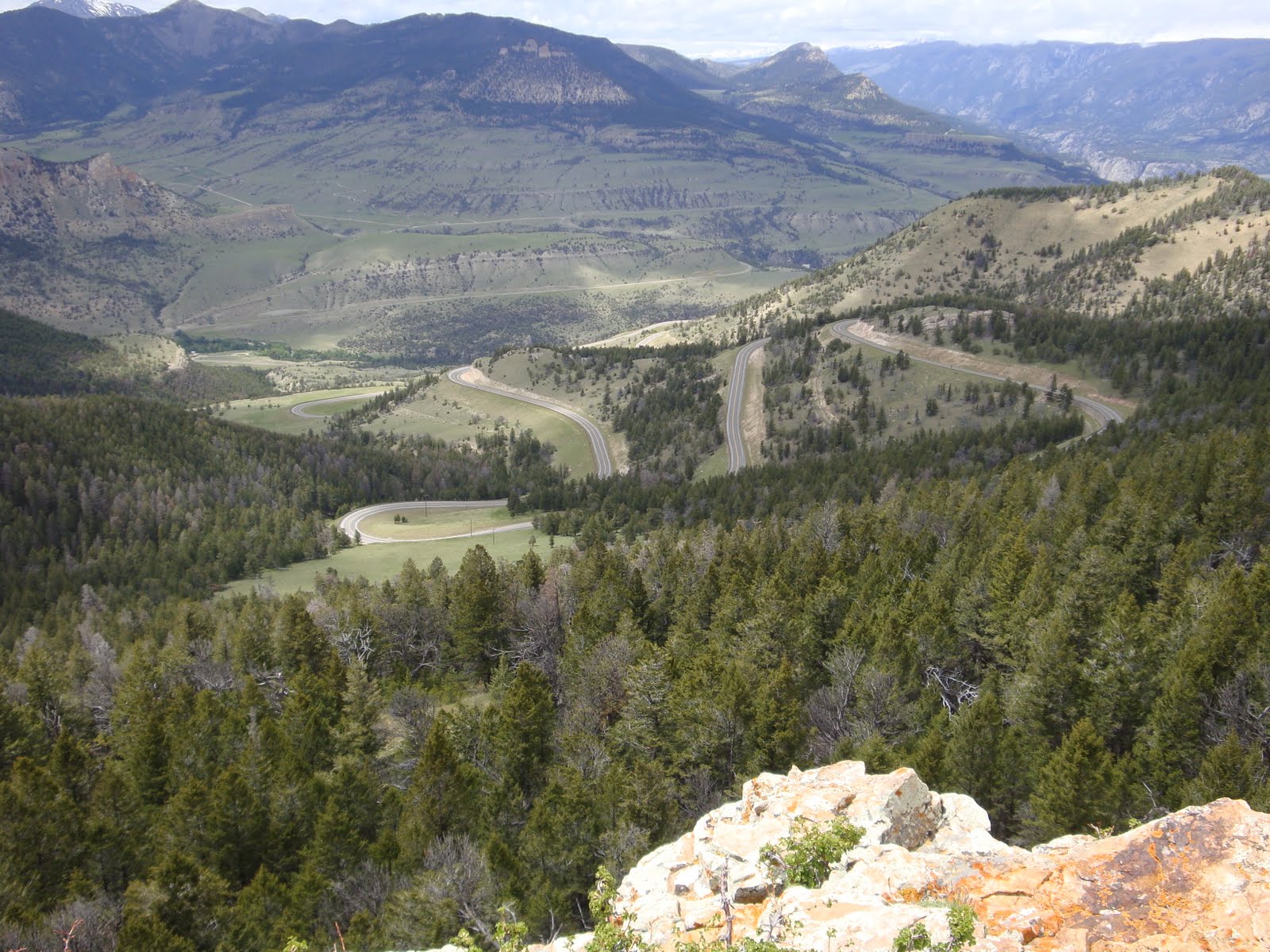 Dave and Edie West Yellowstone, MT to Cody, WY