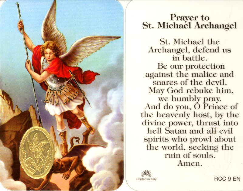 Free Printable St Michael Prayer Card Printable Printable Word Searches Free Printable St Michael Prayer Card Printable Printable Word Searches
