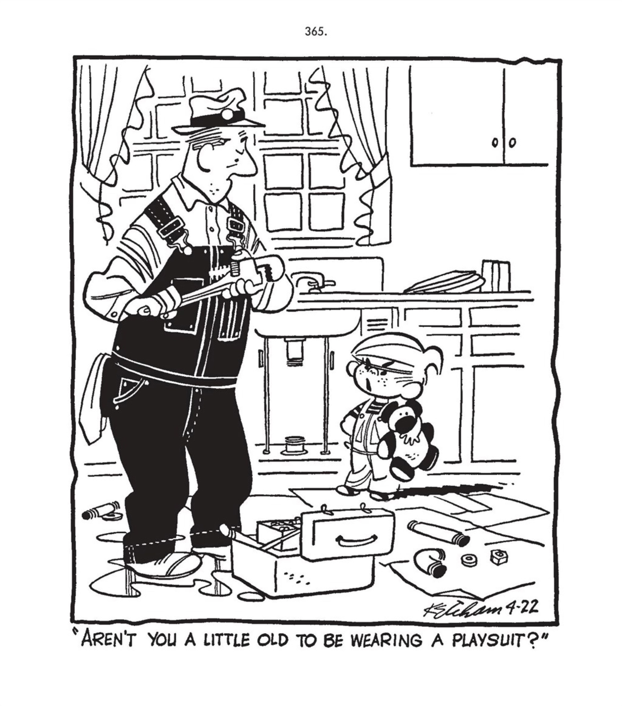 Read online Hank Ketcham's Complete Dennis the Menace comic -  Issue # TPB 1 (Part 4) - 91