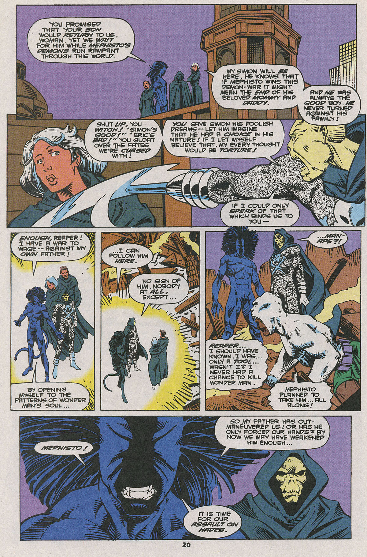 Read online Wonder Man (1991) comic -  Issue #25 - 16