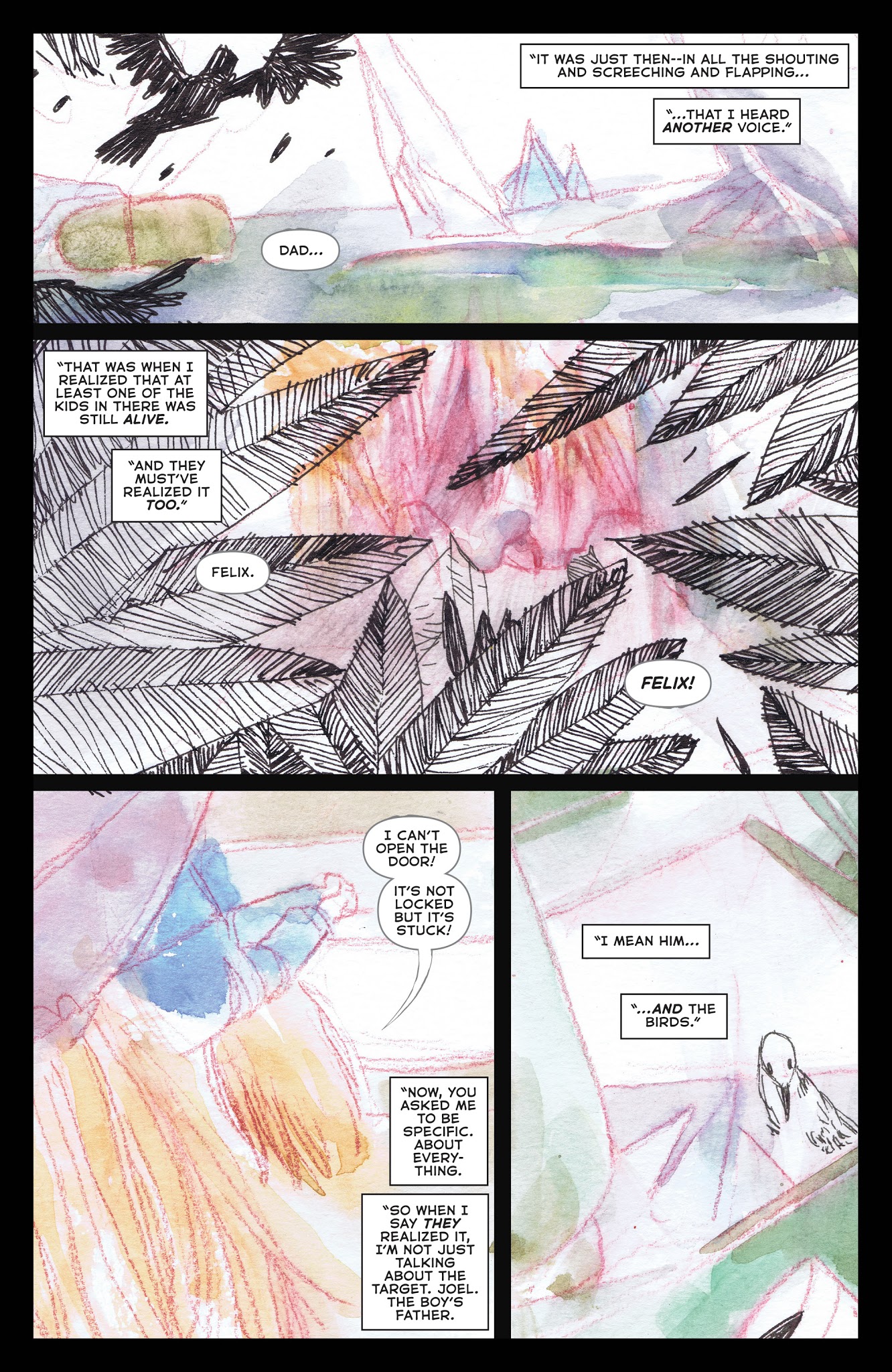 Read online Underwinter: A Field of Feathers comic -  Issue #4 - 10