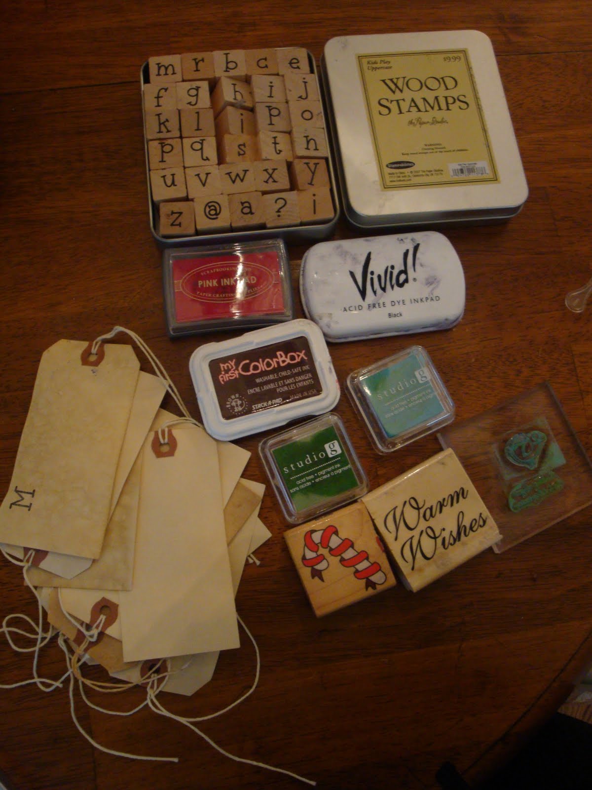 A Little Piece of Heaven: Personalized gift tags