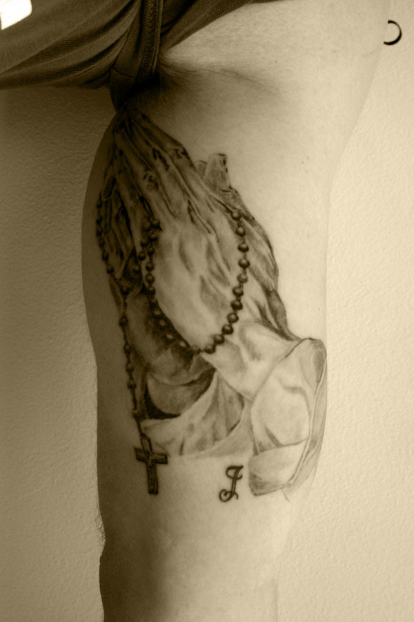 Tattoos Praying Hands 2